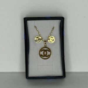 This Chanel‑inspired earring set brings timeless elegance and iconic luxury to any jewelry collection.
