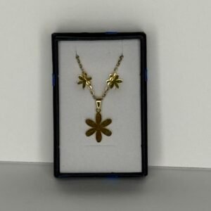 The Simple Flower Earring Set is a charming, minimalist collection designed to bring a touch of natural beauty to your everyday style.