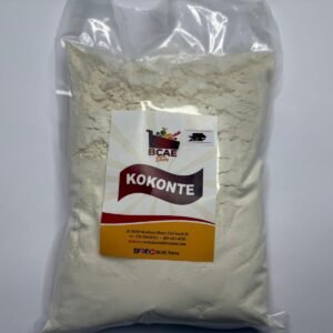 Kokonte is a traditional West African staple made from dried, pounded cassava flour. Loved for its earthy flavor and smooth, stretchy texture, kokonte is a hearty, comforting dish enjoyed especially in Ghana, Togo, and parts of Nigeria.