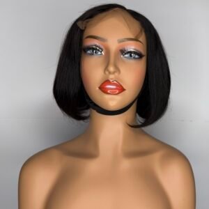 This 5×5 Glueless HD Lace 10-inch Natural Wig delivers a sleek, effortless look with premium lace quality and a beginner‑friendly design.