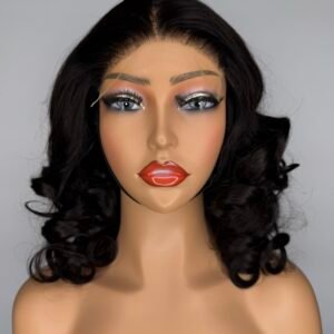 5 by 5 18" natural HD lace wig