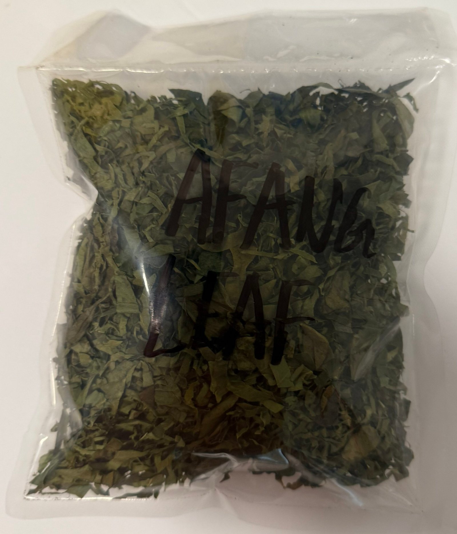 Dried Afang leaves