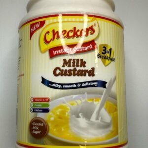 Checkers milk custard