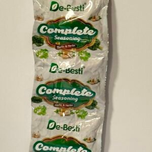 De Besti Complete Seasoning is a vibrant, all‑purpose spice blend crafted to bring bold, balanced flavor to every dish.