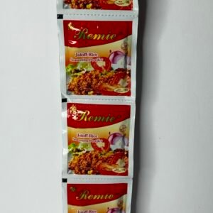 Remie Jollof Rice is a rich, vibrant, and aromatic rice blend crafted to deliver the bold, smoky, tomato‑based flavor that defines authentic West African Jollof.