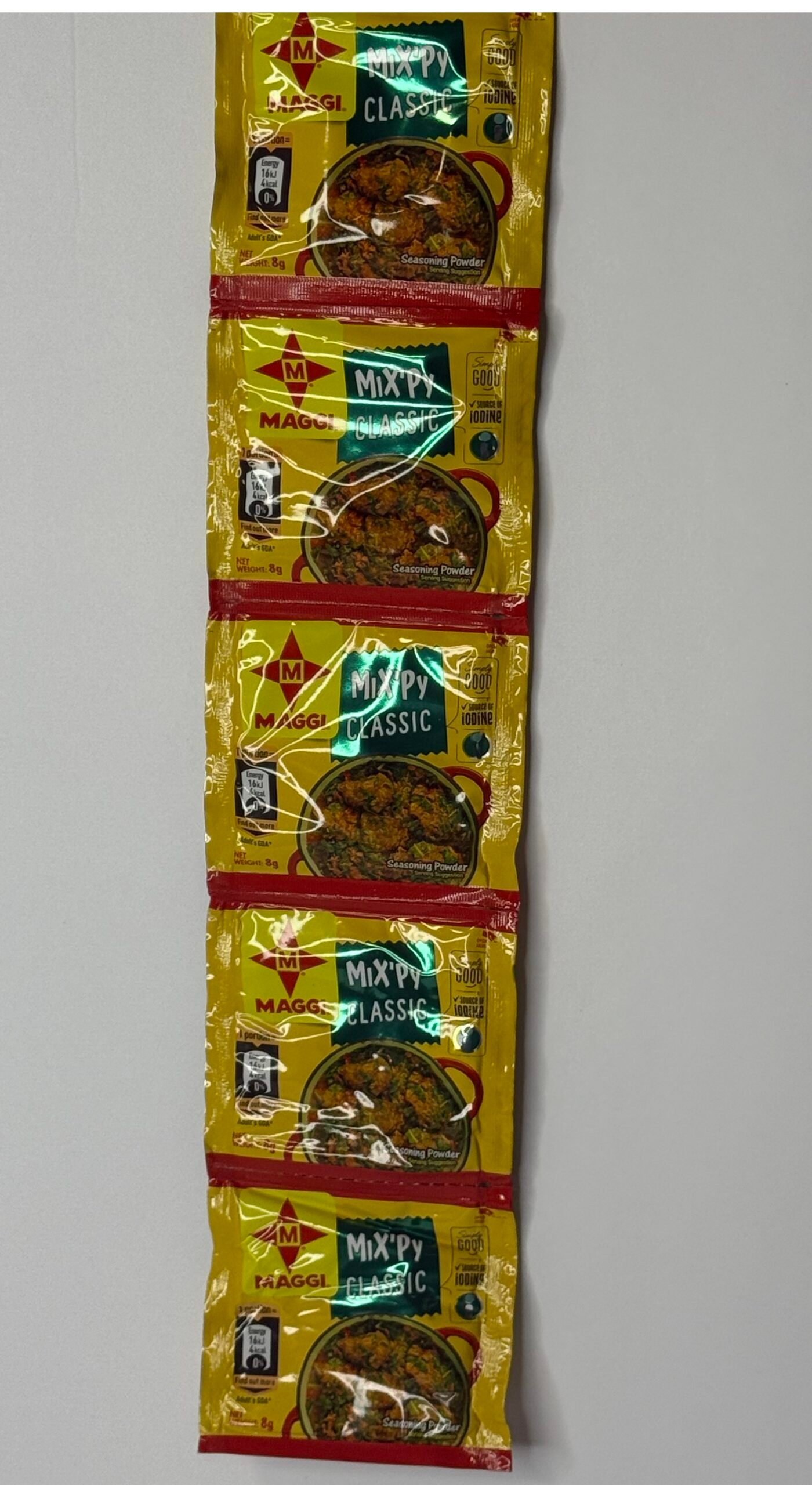 The Maggi Seasoning Packet is a beloved kitchen essential known for adding rich, savory depth to everyday meals with just a sprinkle.