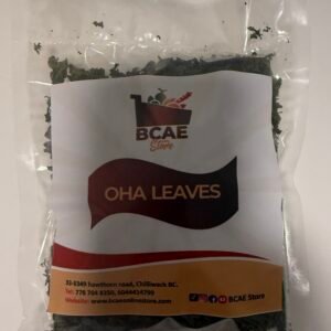 Dried Oha leaves