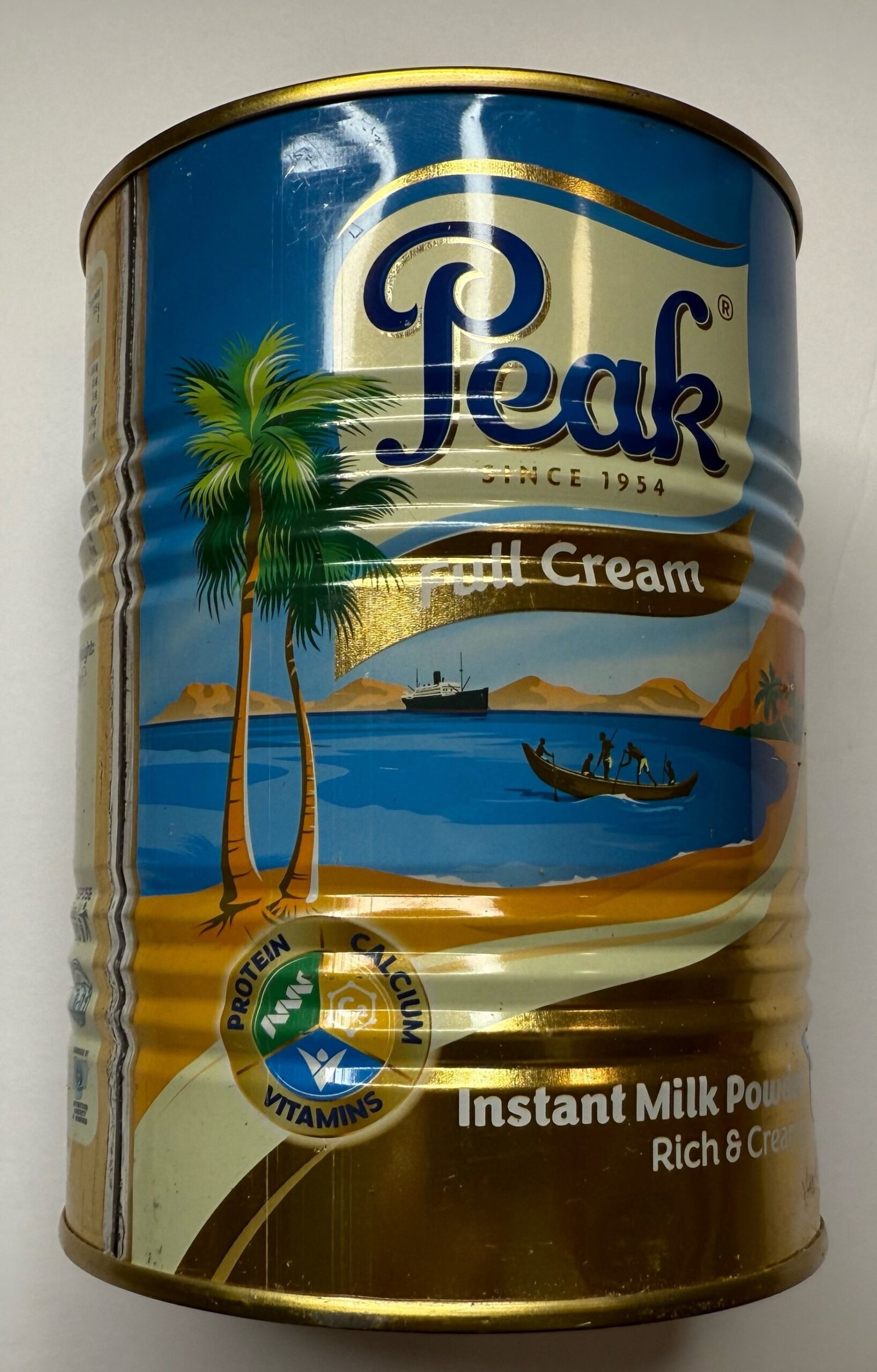 Peak Full Cream Milk is a premium powdered milk made from 100% whole cow’s milk, known for its rich, creamy taste and smooth texture.