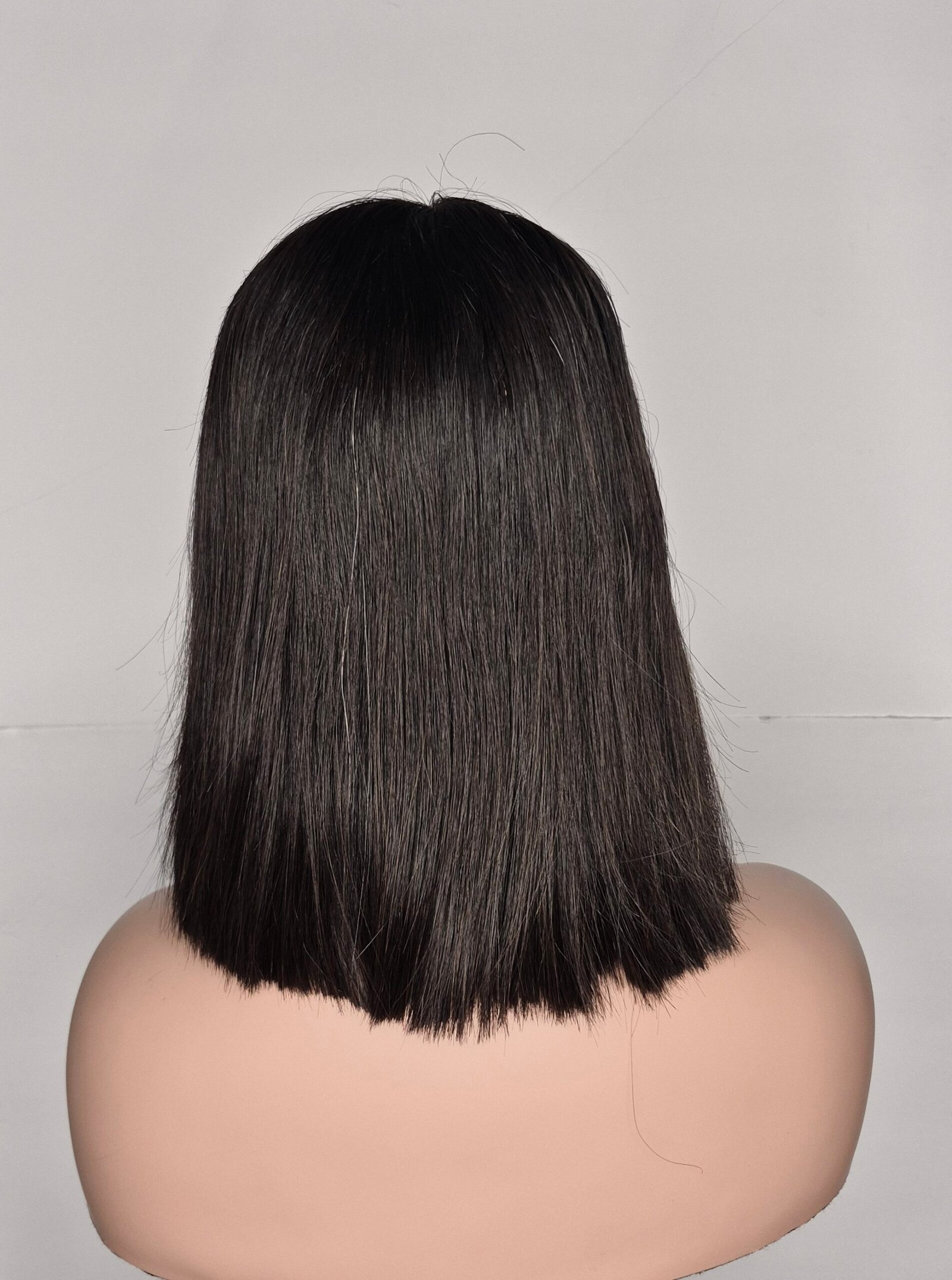 5 by 5 10" glueless natural HD lace wig - Image 2