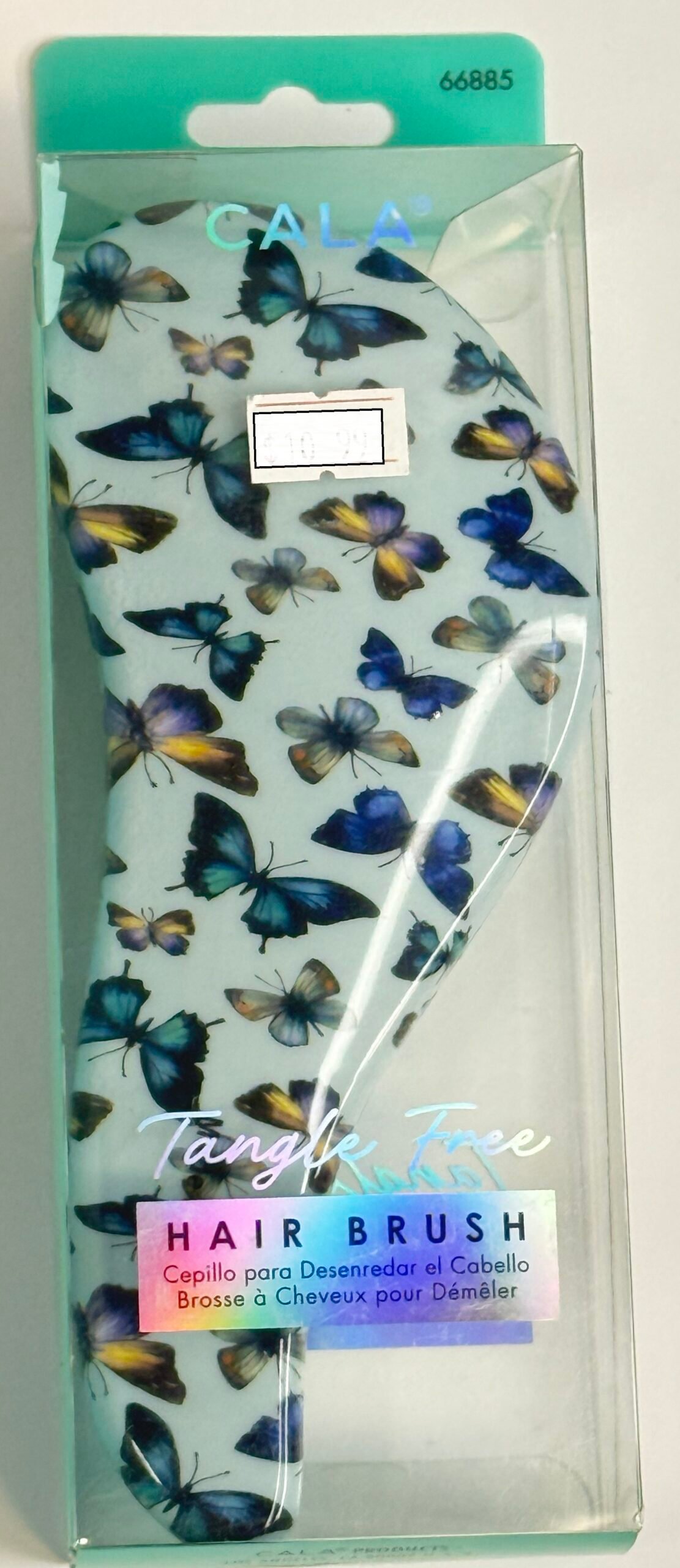 This Butterfly Design Tangle‑Free Hair Brush brings together gentle detangling and beautiful style.