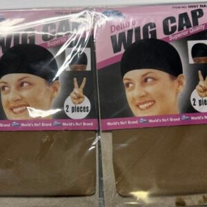 A brown wig cap is a lightweight, stretchable cap designed to hold natural hair in place and provide a smooth base for wearing wigs.