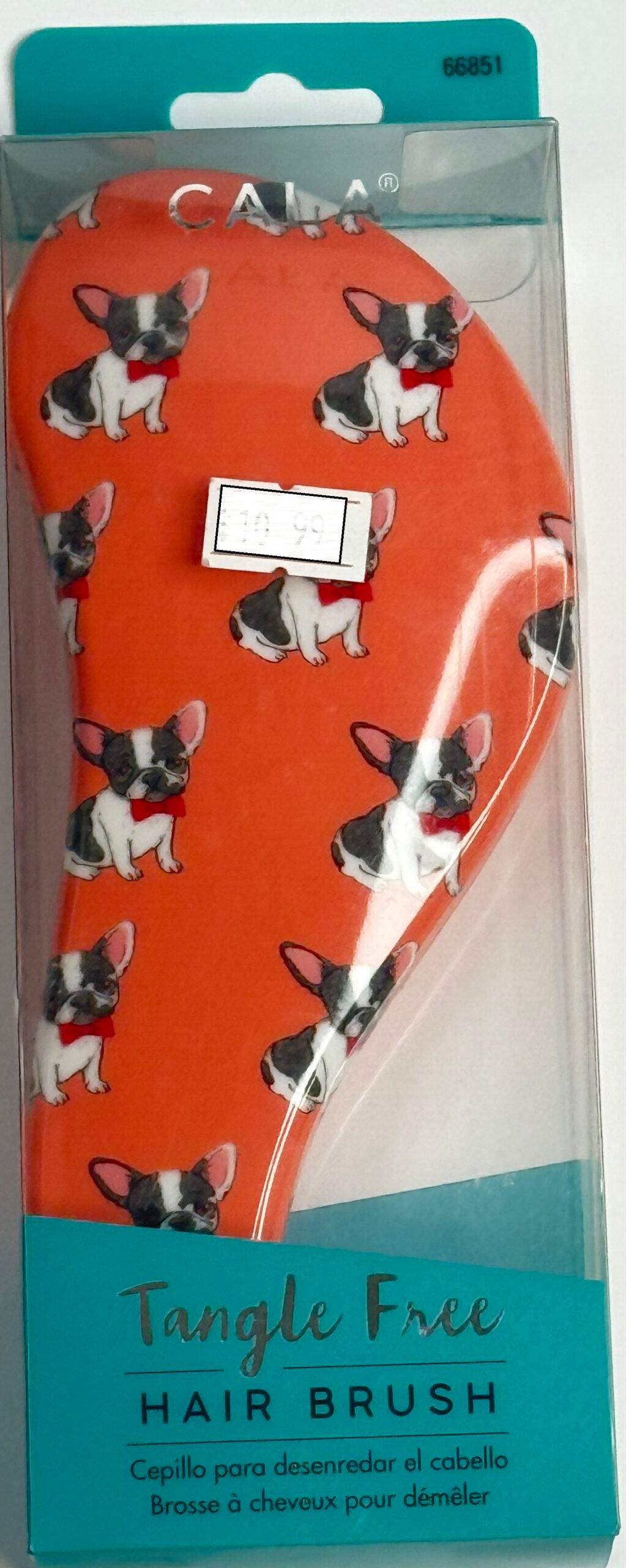 This Tangle‑Free Hair Brush with Dog Design brings together adorable style and smooth, pain‑free detangling.