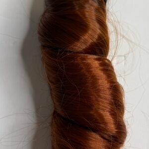 French curl 18-inch 1B/350 extensions are a stylish braiding hair option that combines sleek, neat braids with soft, curly ends for a romantic and effortless look.