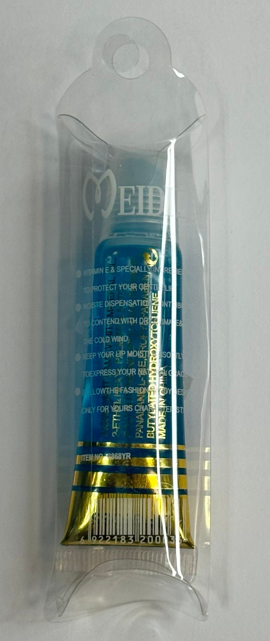 The Meidi Lip Gloss delivers a smooth, glossy finish that enhances your natural lip color with effortless shine.