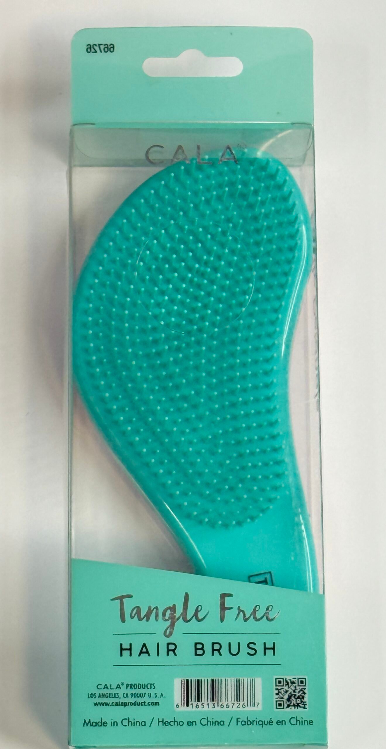 Light blue Tangle free hair brush
